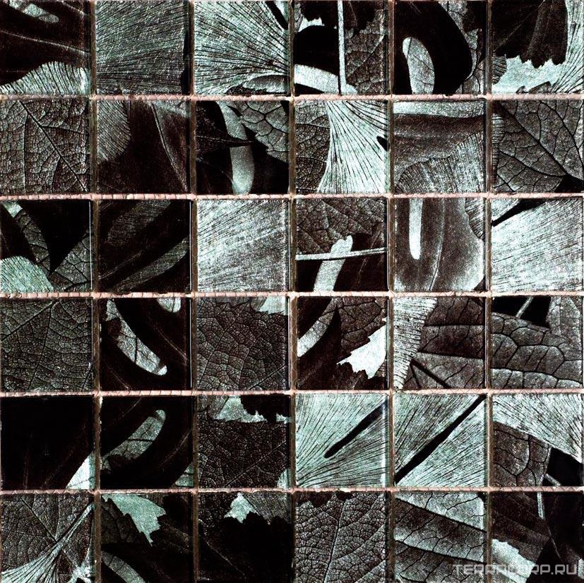 Мозаика Мастера Керамики Glass Мозаика PM4002 (чип 48x48) 30х30 Черный, фото 3