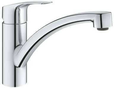 Смеситель для кухонной мойки , однорычажный, цв.хром ZZ Grohe Eurosmart 33281003