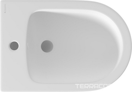 Биде подвесное 525х365мм, крепёж в компл., (цв.белый матовый),  ZZ Aqueduto Cone CON0320