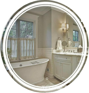 Зеркало круглое, d=770 мм, LED подстветка, сенсорный выключатель XX Silver Mirrors Lima LED-00002526