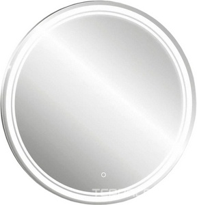Зеркало круглое, d=770 мм, LED подстветка, сенсорный выключатель XX Silver Mirrors Lima LED-00002526