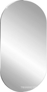 Зеркало 550*h1050 мм, LED подстветка, сенсорный выключатель, универсальный монтаж Silver Mirrors Viva LED-00002549