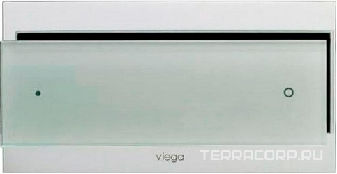 Клавиша Visign for More 102 Viega (8353,1) (стекло-светло серое) Viega T5 597559