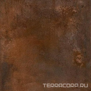 Керамогранит Kerama Marazzi Surface Laboratory /Кортен коричневый обрезной ZZ119,5x119,5 Коричневый 