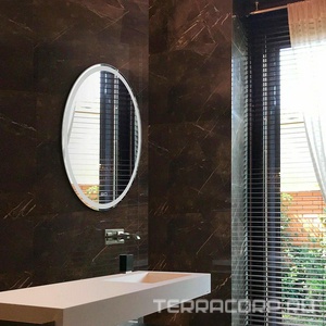 Зеркало 570*h770 мм, овальное, LED подстветка, подогрев, сенсорный выключатель, вертикальный монтаж Silver Mirrors Италия ФР-00001055