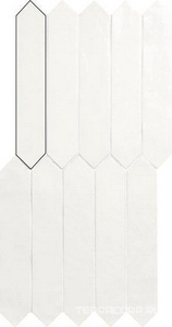 Керамогранит APE Ceramica Switch On White Gloss 4,3x24,3 Белый 