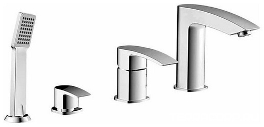 Смеситель Iddis Vane VANSB40I07 на борт ванны| 6x15x17