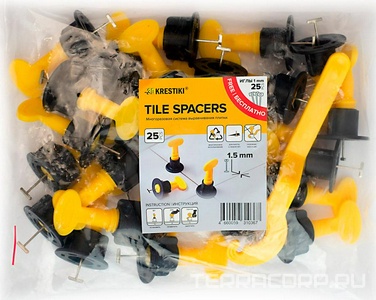 Укладка плитки Многоразовая  СВП 1,5 мм (25 шт) 3dsvp 3D 