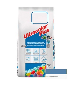  затирка д/швов  N172/2кг (Небесно-голубой/Синий космос) Mapei ULTRACOLOR PLUS 6017202