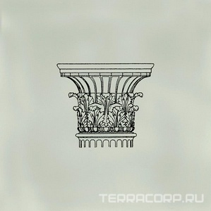 Керамическая плитка Kerama Marazzi Авеллино Декор  фисташковый Капитель F502 15х15 Зеленый 