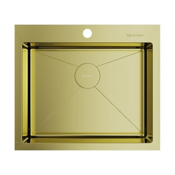 Мойка кухонная Omoikiri Akisame 59-LG 4973082 светлое золото| 51x59x20