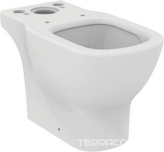 Чаша напольного унитаза 365х665мм, безободк. Aquablade, без сиденья и бачка, крепёж в компл.,  Ideal Standard Tesi T008701