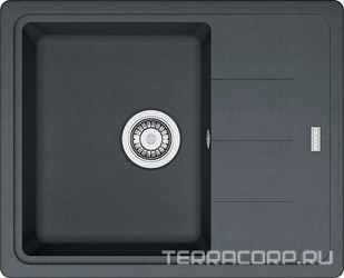 Мойка кухонная Franke Basis BFG 611C графит| 50x62x20