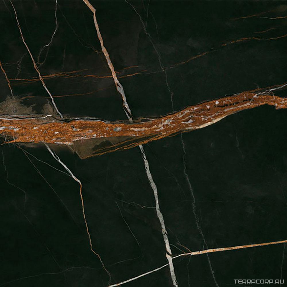 Керамогранит Idalgo Граните Люссо Неро MR мат.ZZ 60х60 Черный, фото 3