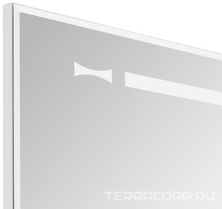 Зеркало-шкаф  120, правый, 1200х686х165, с подсветкой, цвет белый глянец,  крепеж в комплекте ZZ Aquaton Диор 1A110702DR01R