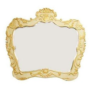 Зеркало  920*820*30 мм цвет marfil amario (слоновая кость), крепеж в комплекте ZZ Demax Болонья 173288