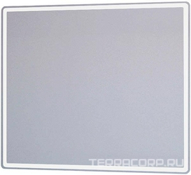 Зеркало Tiny-70/80 см, с LED-подсветкой, цв.белый KL