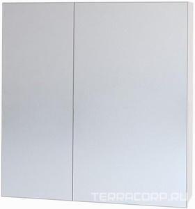 Зеркало-шкаф -70 см, цв.белый KL Dreja Almi 99.9010