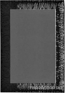 Зеркало 70х100см, в раме (цв.  лак)   ZZ Kerasan Retro 7365 Nero Lusido