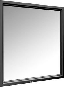 Зеркало 80 см, для мебели "", цв.черный глянец XX Kerama Marazzi Pompei PO.mi.80\BLK