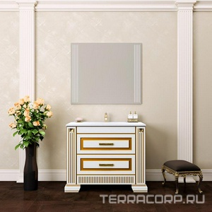 Зеркало  100, 1000*850*20 мм, с подсветкой, крепеж в комплекте Opadiris Оникс Z0000004912