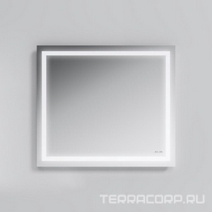 Зеркало , 80 см, с LED подсветкой по периметру AMPM Gem M91AMOX0801WG