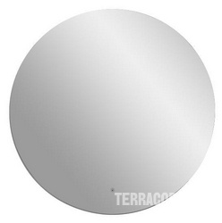 Зеркало круглое d=70 см, фоновая LED подсветка с сенсорным выключателем
