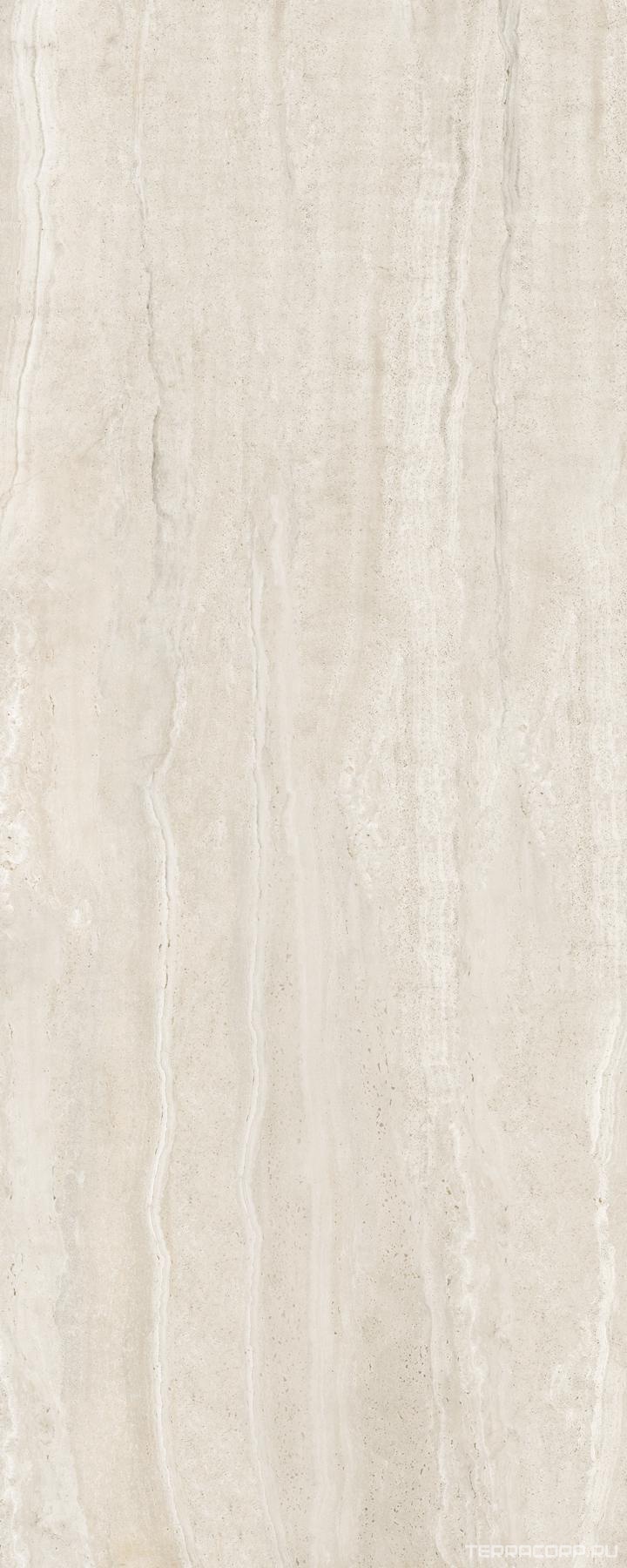 Керамогранит Laminam Rus I Naturali Pietre I Naturali Travertino Classico Bocciardato 5,6 мм 120x300 Серый, фото 4