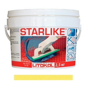 Затирка  LIMONE C. 430 лимон 2,5 кг. ZZ Litokol Starlike C430/2.5