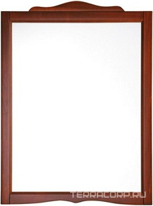 Зеркало 83хh110/116cм в раме (рама дерево цв.орех),  ZZ Simas Arcade ARS2 Noce