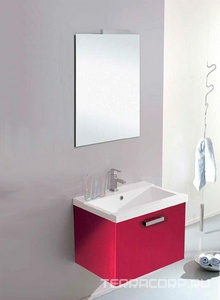 Зеркало 70х60см, выкл.на зеркале, крепл.в компл.  ZZ Eurolegno Modo EU080205060