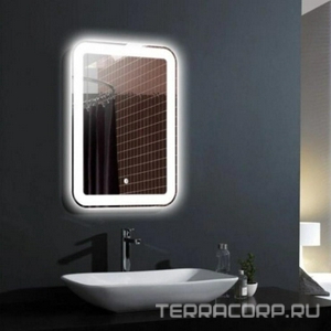 Зеркало  с внутренней подсветкой 600*h800 с подсветкой и подогревом ZZ Gair Vigo Vigo