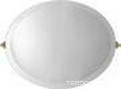 Зеркало 900х705мм, вертикальный/горизонтальный монтаж (цв. латунь)  ZZ Devon & Devon Beauty DEBEAUTYOT