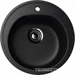 Мойка кухонная Ulgran U-101-308 черный| 50x50x18