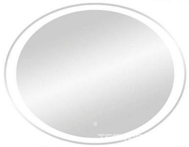 Зеркало овальное 900х700мм, с подсветкой, сенсорный выкл., Pescara ZZ Art & Max Latina AM-Pes-900-700-DS-F