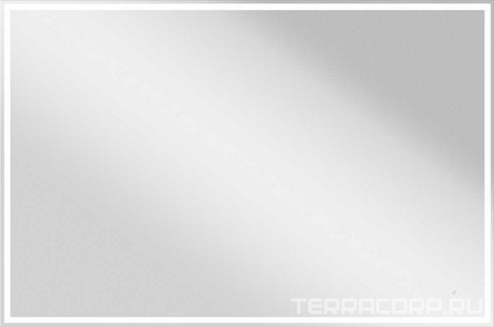 Зеркало 1200x800х30мм, с встроенным по периметру светильником, сенсорным выключателем, и диммером, Vincea ZZ Vincea Универсал VLM-3VN120