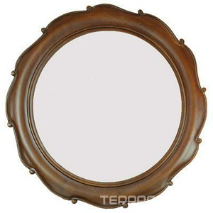 Зеркало  900*900*30, цвет коричневый, БЕЗ комплекта крепежа ZZ Demax Баккара 8317 brown