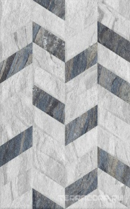 Керамическая плитка Gracia ceramica Стрим  сер низ 03 25x40 Серый 