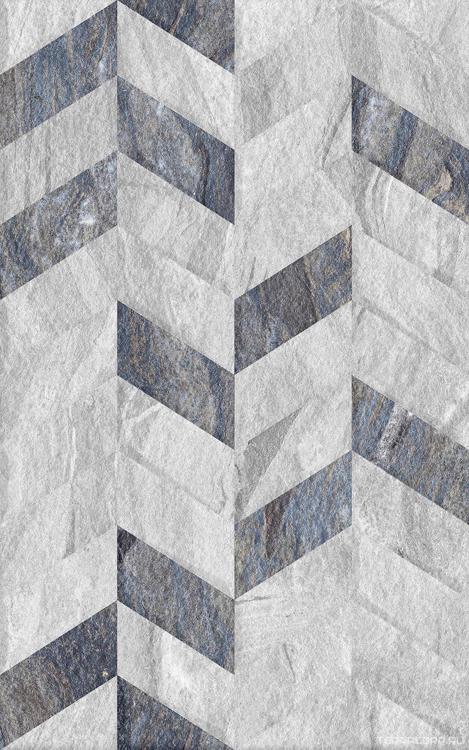 Керамическая плитка Gracia ceramica Стрим сер низ 03 25x40 Серый, фото 4