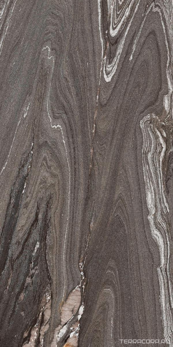 Керамогранит Ariostea Ultra Graniti Silver Wave Top Lapped (R10) 150x300 Серебряный, фото 7