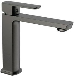 Смеситель для раковины, без д/к, (цв.вороненая сталь), Next ZZ