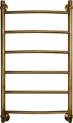 Полотенцесушитель "ЛД" 800*500 мм, цвет античная бронза, подключение 1"*3/4, установочный набор в комплекте KL