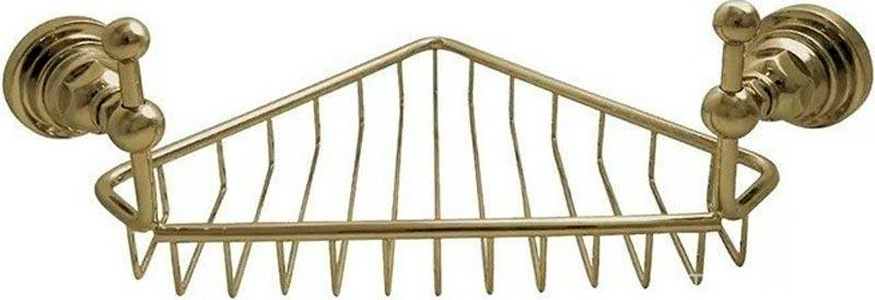 Полочка-решётка угловая 22х22см, (цв. бронза),  ZZ Nicolazzi Teide 1495 BZ 05