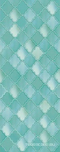 Керамическая плитка Azori Calypso  aquamarine 20,1х50,5 Комбинированный 