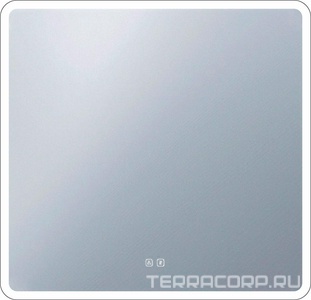 Зеркало 80*h90, подогрев, LED подстветка, сенсорный выключатель, ZZ Aqua de Marco PARMA Amz80/90