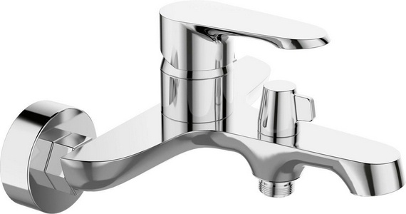 Смеситель для ванны/душа, без душевых аксессуаров, цв. хром ESKO Doha DH54