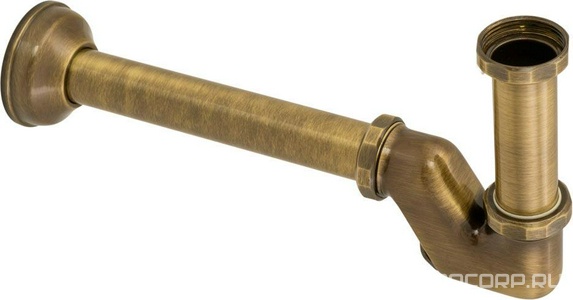 Сифон для раковины / биде, S-образный, 1 1/4, (металл цв.бронза), Migliore ZZ Migliore Универсал 17917