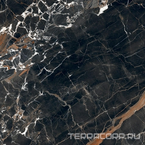 Керамогранит Florim Magnum Les Bijoux De Rex Bijoux Ombre Caravage Glossy 120x120 Черный 