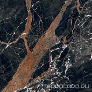 Керамогранит Florim Magnum Les Bijoux De Rex Bijoux Ombre Caravage Glossy 120x120 Черный 