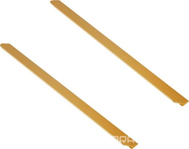 Ручка мебельная 40см для базы ECO размером 75 и 120 см с 4-мя ящиками см 1 штука, (цв.сатиновое золото),  ZZ Cezares Eco RS156SG.3/320